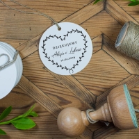 Zestaw ślubny zawieszki plus stempel