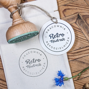 Pieczątka personalizowana dla rękodzielnika