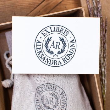 Ex Libris Inicjały - Zestaw Na Prezent