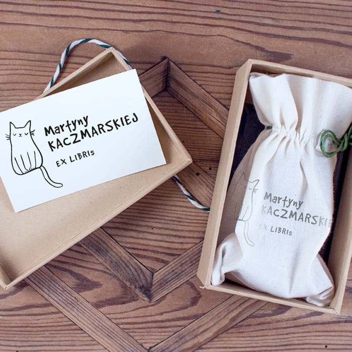 tłusty kot exlibris