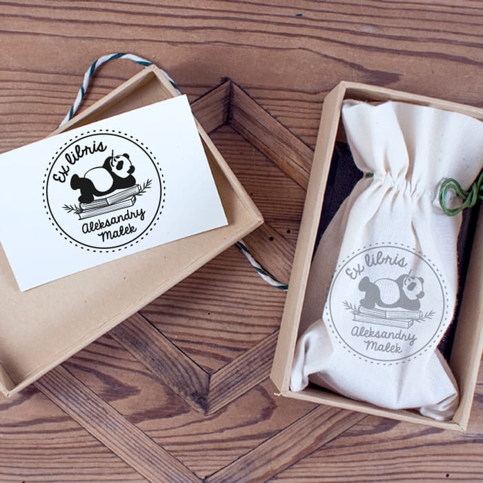 exlibris prezent panda