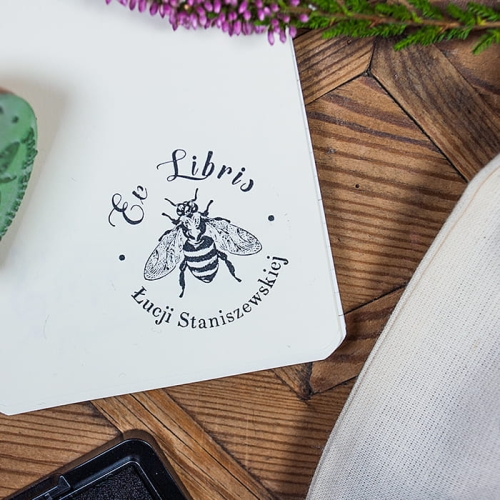 pszczoła ex libris