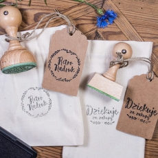 Stemple firmowe - podziękowania dla klientów