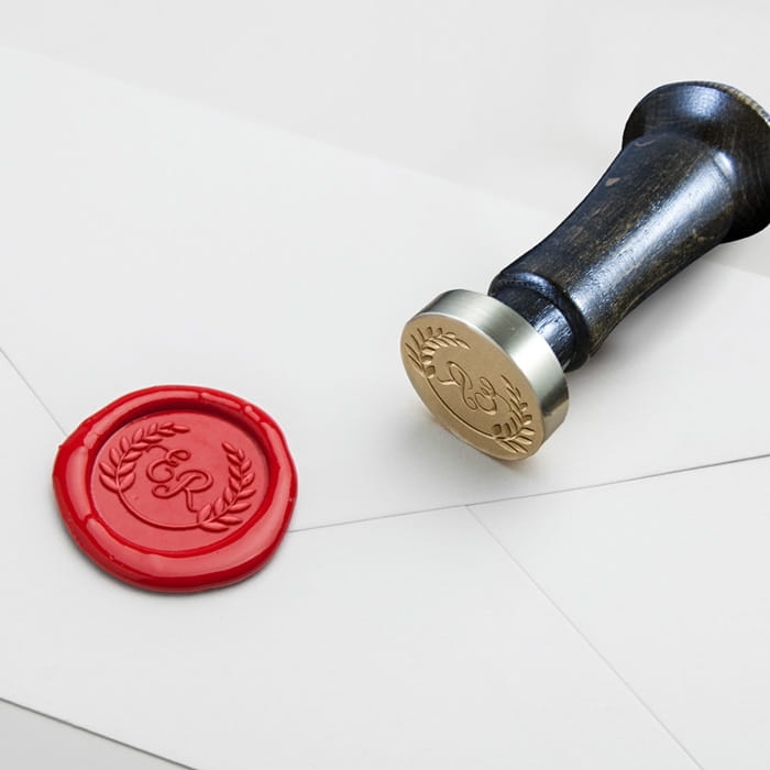 pieczątka do laku ślubna