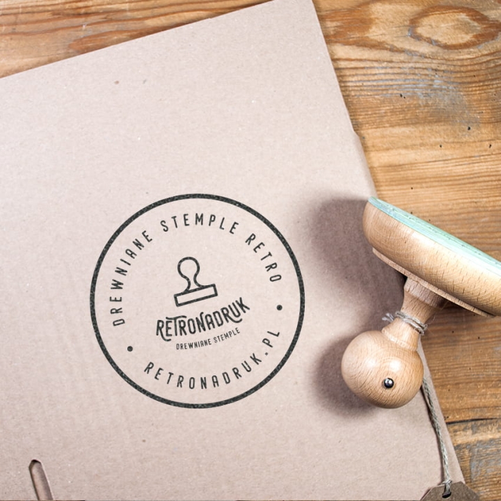 stempel okrągły xxl