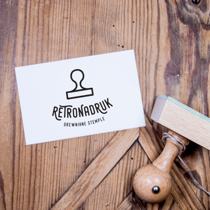 pieczątka firmowa z logo