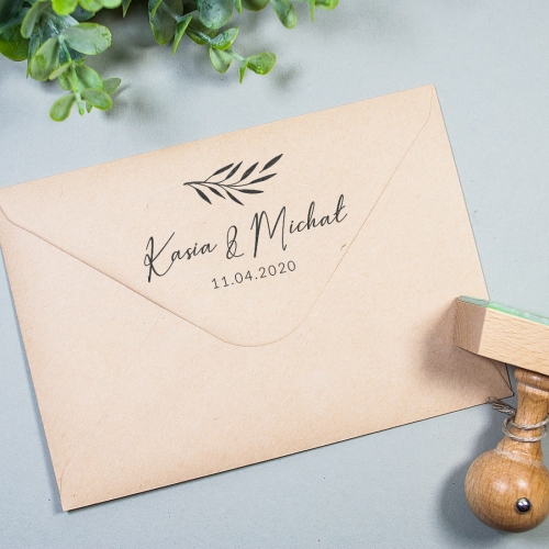 Stempel ślubny imienny