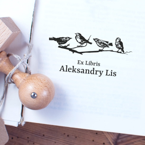 ex libris ptaki
