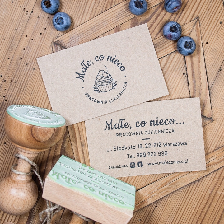 pieczątki firmowe dla cukiernika