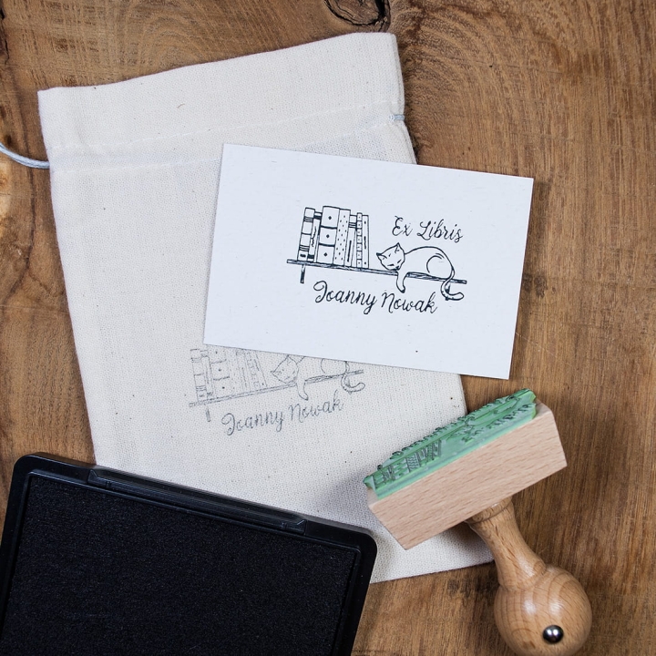 exlibris  - prezent dla kociarza