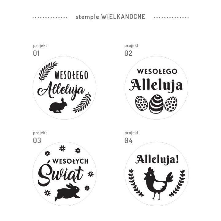 stemple wielkanocne do ciastek