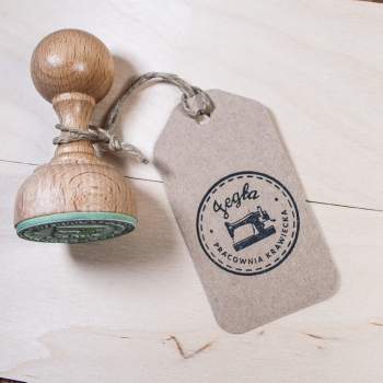 Personalizowany stempel krawiecki