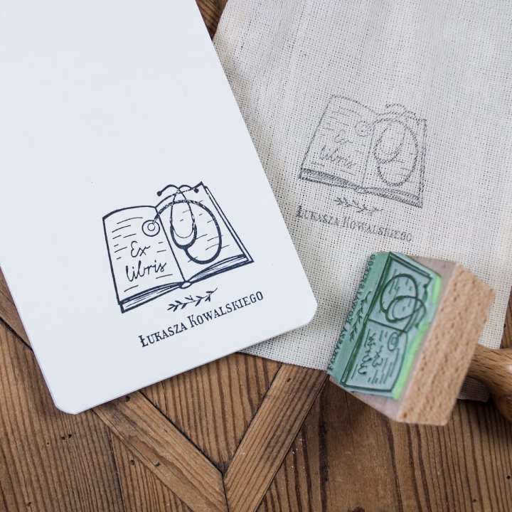ex libris dla lekarza
