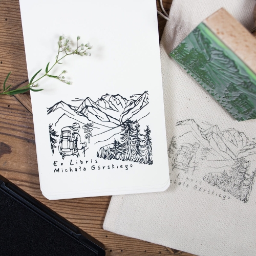 Ex Libris na prezent dla miłośników górskich wędrówek