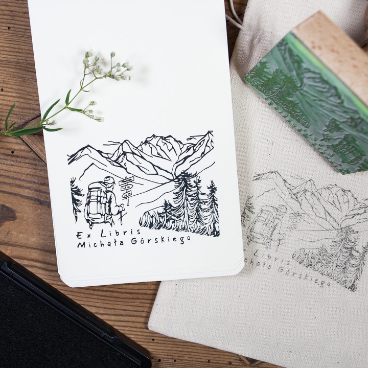 Ex Libris na prezent dla miłośników górskich wędrówek