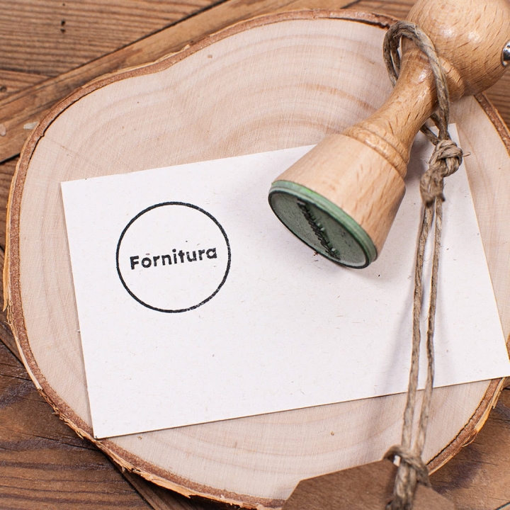 stempel personalizowany nazwą firmy