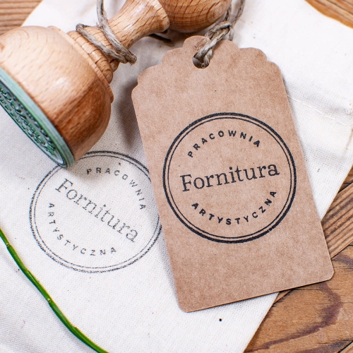 Pieczątka personalizowana nazwą dla Twojej firmy