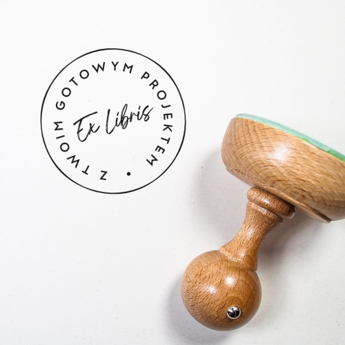 Pieczątka Ex Libris - własny projekt