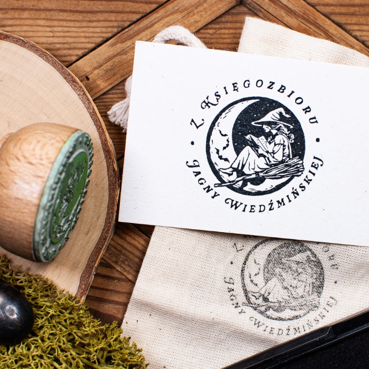 pieczatki ex libris - wiedzma