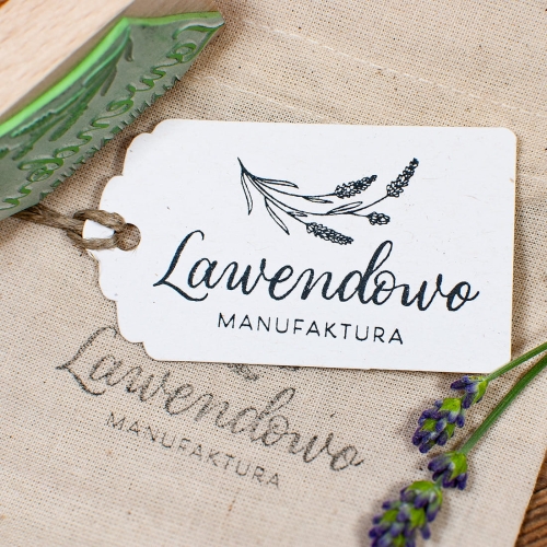 Stempel z lawendą dla rękodzielnika
