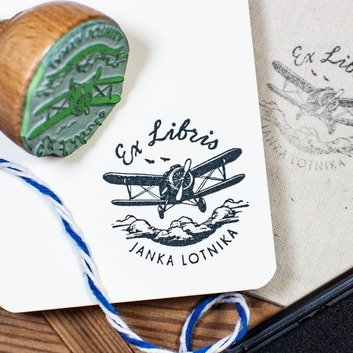 ekslibris samolot