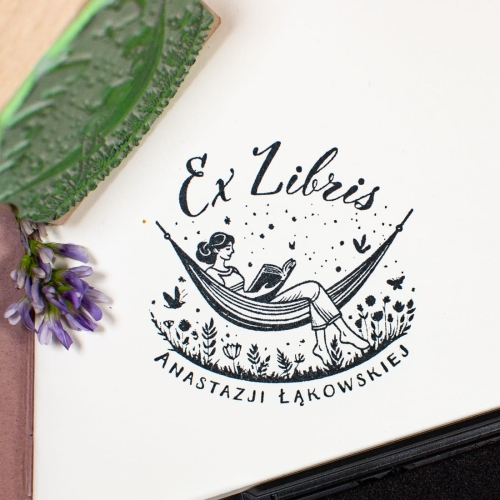 Exlibris na prezent hamak