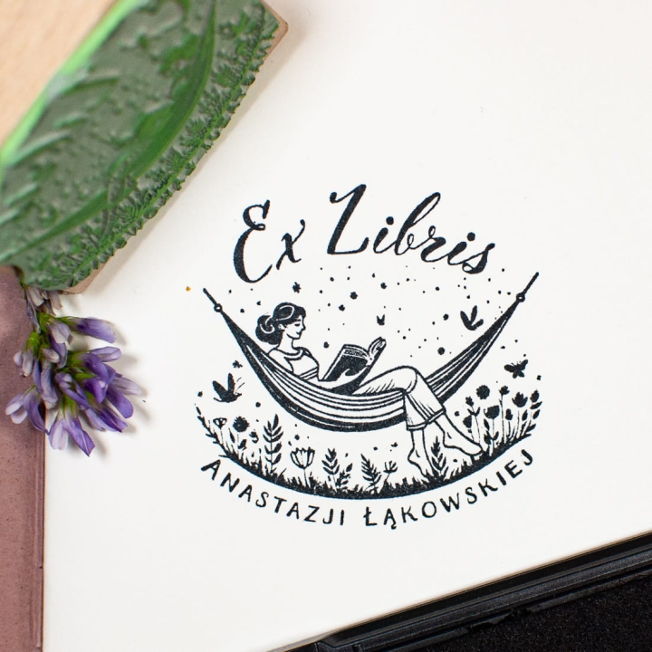 Exlibris na prezent hamak