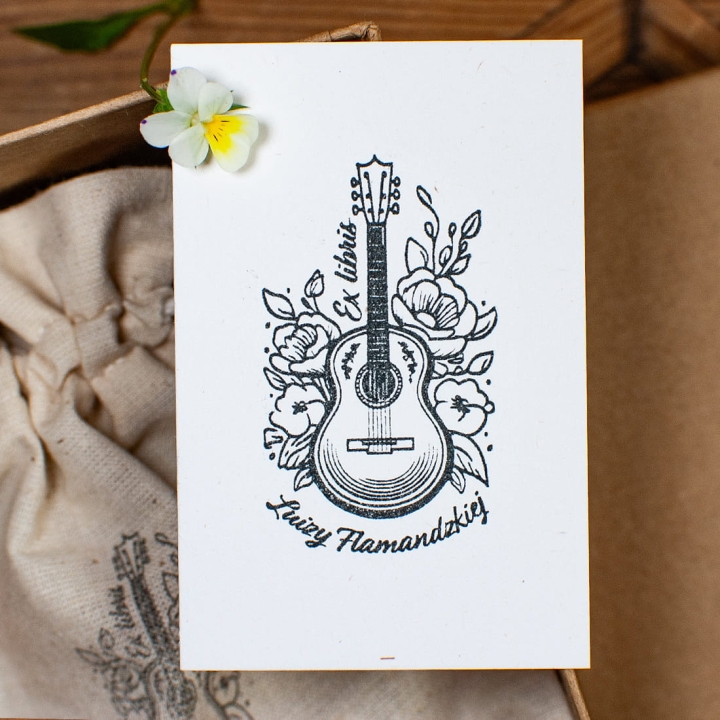 Zestaw Prezentowy Ex Libris Gitara