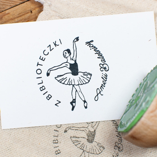 Stempel do Książek - Ex Libris Baletnica