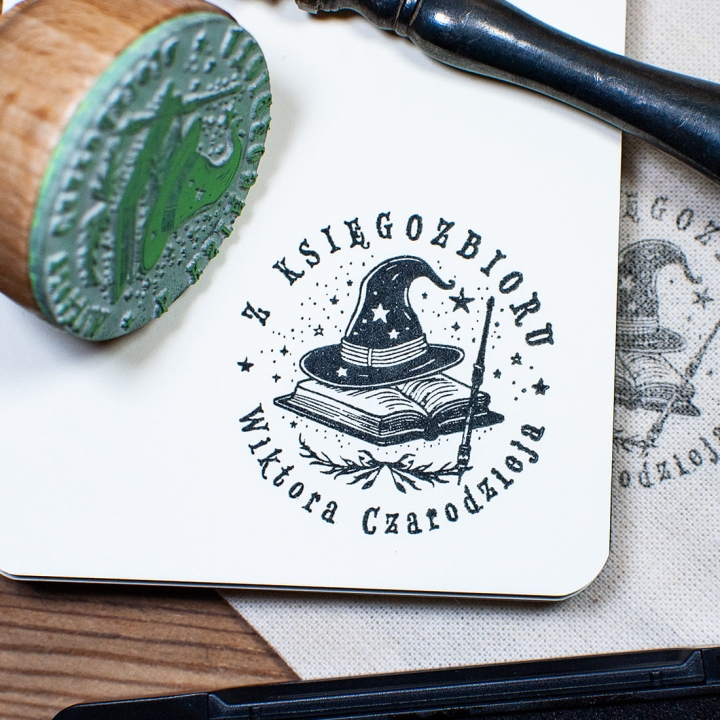 ex libris na zamowienie czarodziej