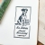 Drewniana pieczątka ex libris z pieskiem – personalizowany stempel do książek