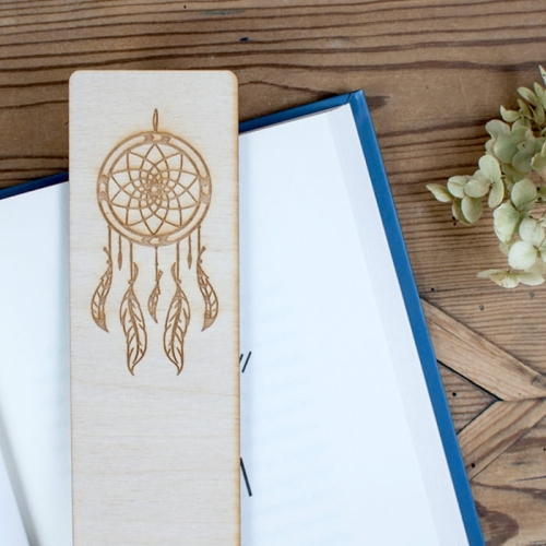 Zakładka do książek retro - łapacz snów