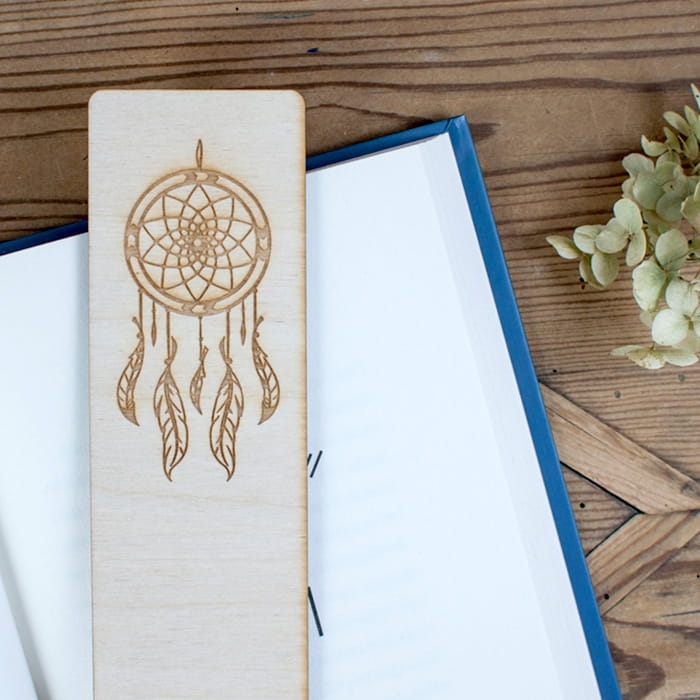 Zakładka do książek retro - łapacz snów