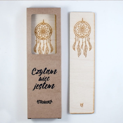 Zakładka do książek z motywem łapacza snów