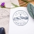Stempel ex libris z Tatr w zestawie retro - gotowy do wręczenia jako prezent