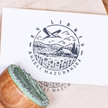 Ex Libris Mazury – Pieczątka do książek