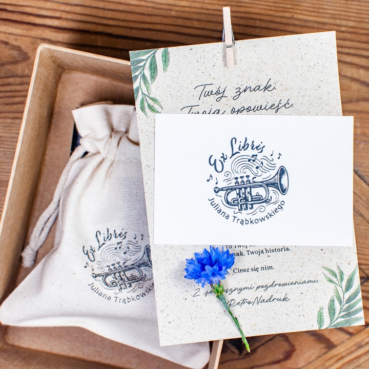 Ex Libris Trąbka Zestaw Prezent Świąteczny