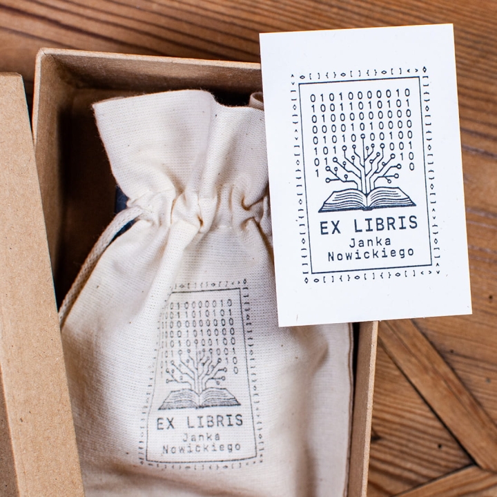 Zestaw exlibris dla programisty i informatyka