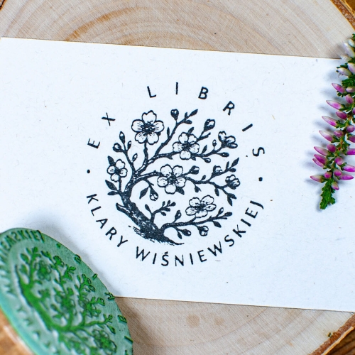 ex libris wiśnia