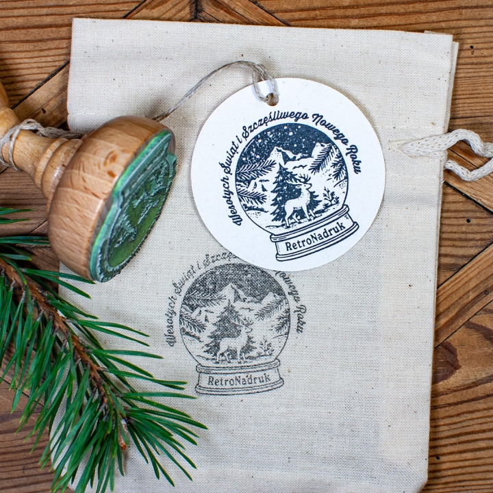 stempel świąteczny personalizowany