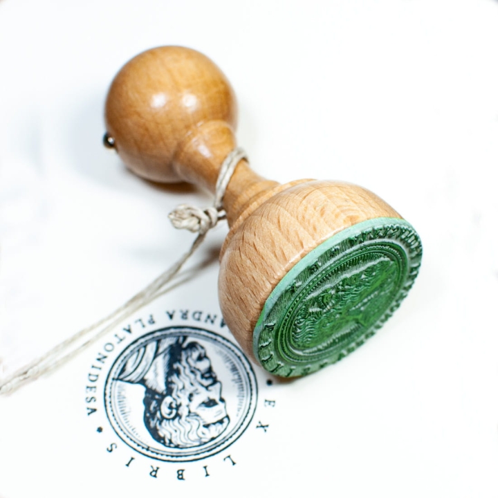 personalizowany ex libris platon