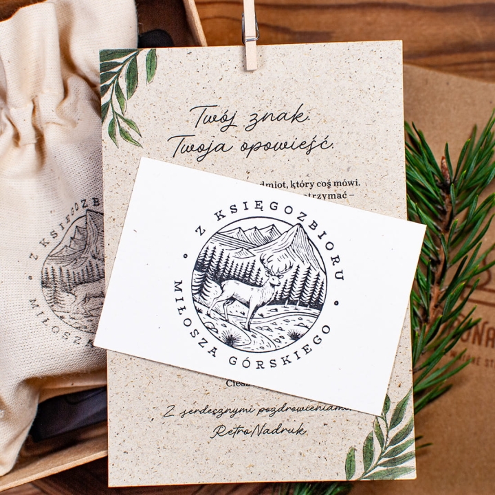 Ex Libris Zestaw Na Prezent - Pieczątka Dla Czytelnika