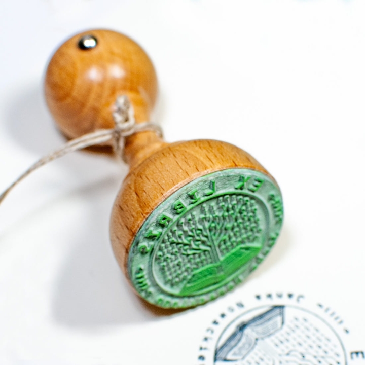 Stempel Ex Libris programista