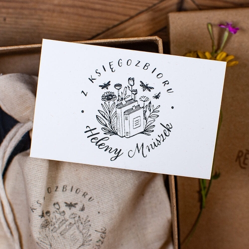 Ex Libris - Kwiaty i Książki - Na prezent