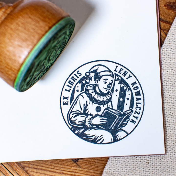 Pieczątka do książek ex libris