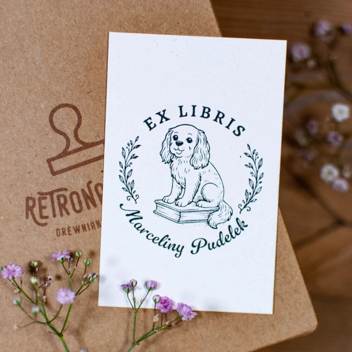 Ex Libris Pudelek - zestaw prezentowy