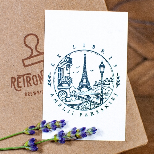 Ex Libris na prezent - Paryski widok