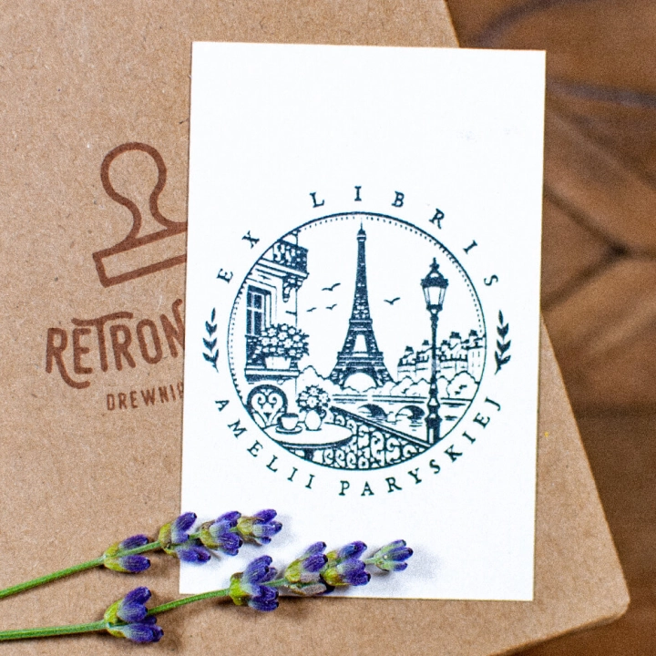Ex Libris na prezent - Paryski widok