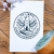 Stempel Ex Libris z orłem na książce
