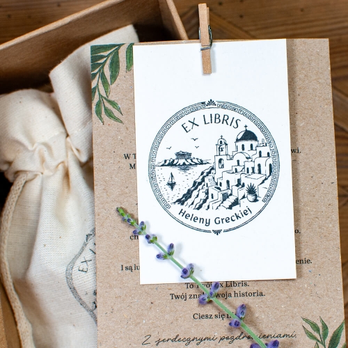 Ex Libris Grecja na prezent – personalizowany zestaw